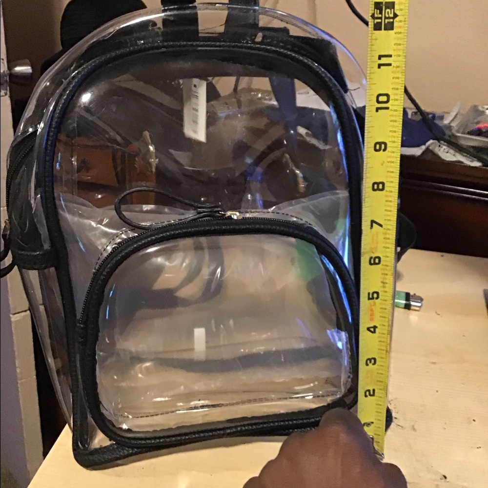 Clear back pack - Picture 3 of 3